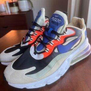 Nike Air Max 270 React in Pistachio Cream